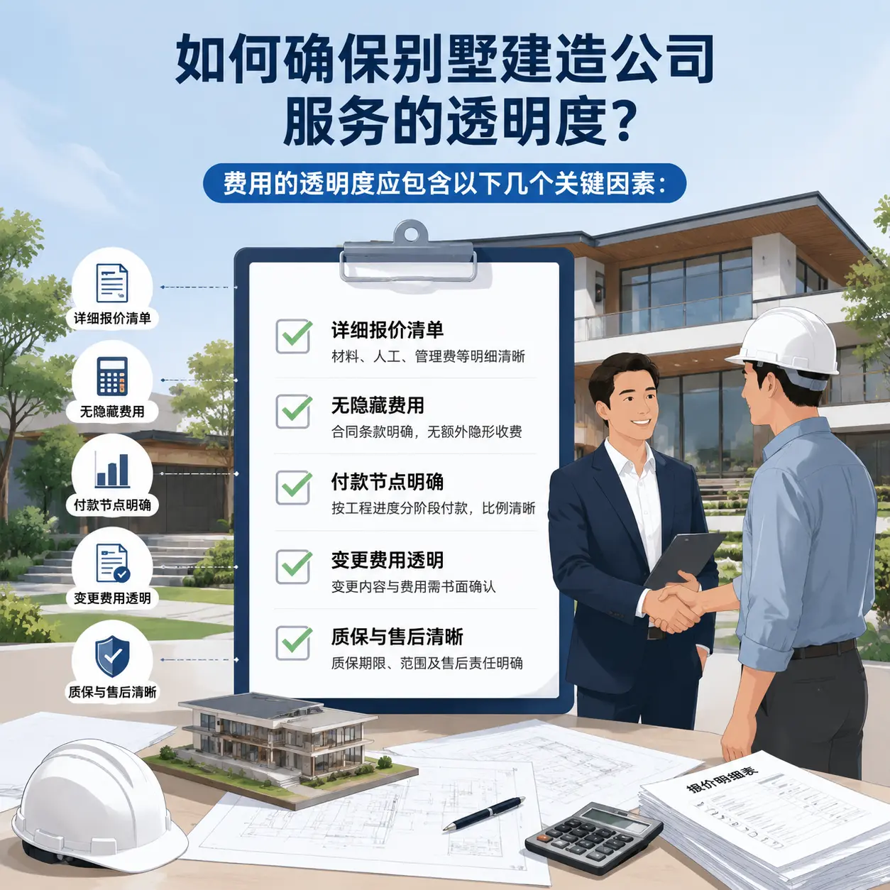 在 石阡 如何确保别墅建造公司服务的透明度？
