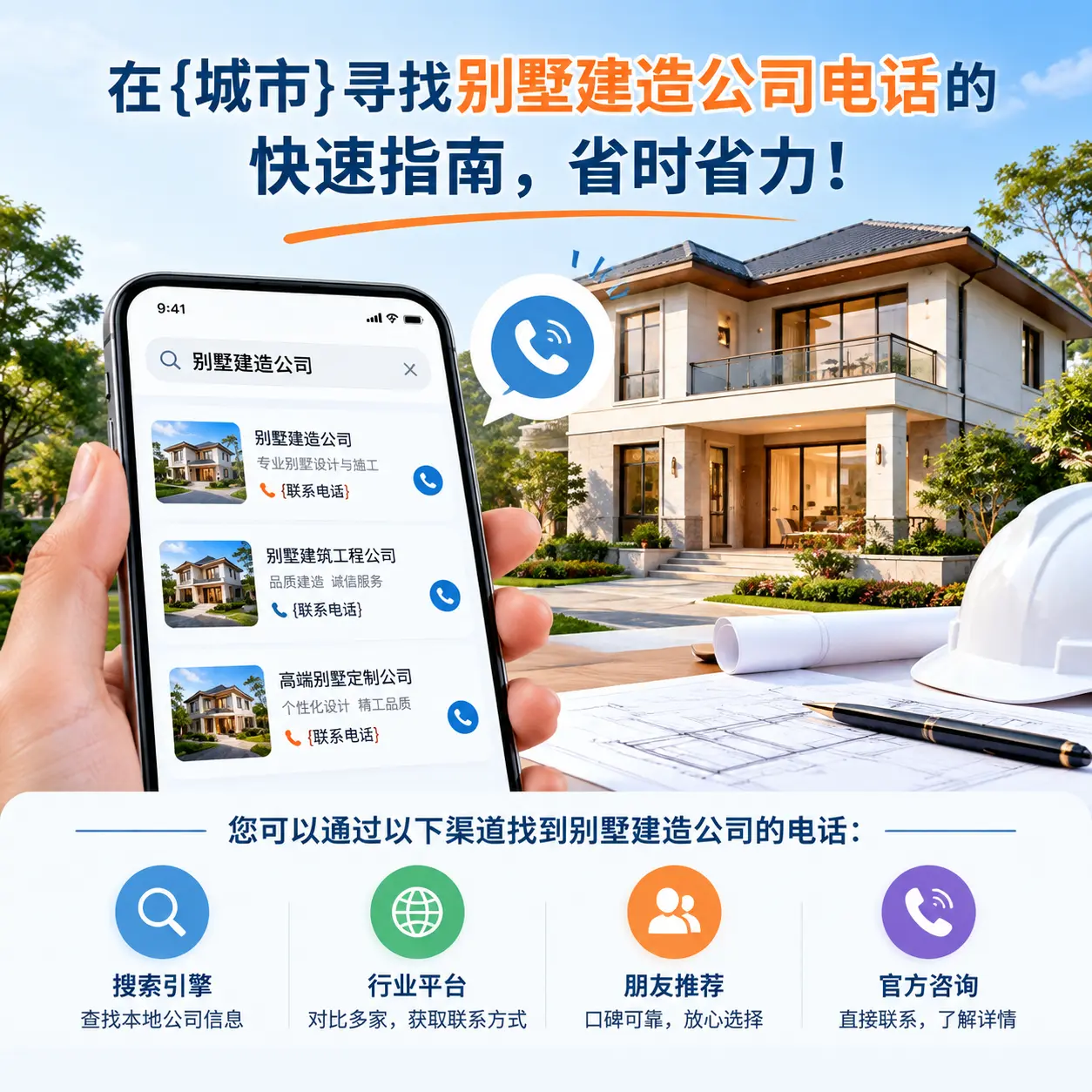 在石阡寻找别墅建造公司电话的快速指南，省时省力！